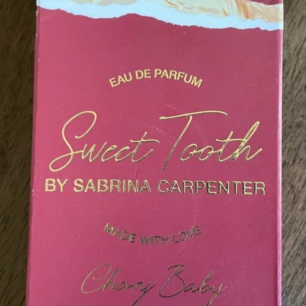 NEW IN BOX Sweet Tooth by Sabrina Carpenter "Cherry Baby" Eau de Parfum